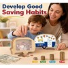 Unique RV Piggy Bank for Kids, Boys and Girls, Wooden