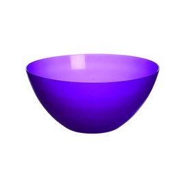 Excèlsa Rainbow Purple Clear Salad Bowl 21 cm