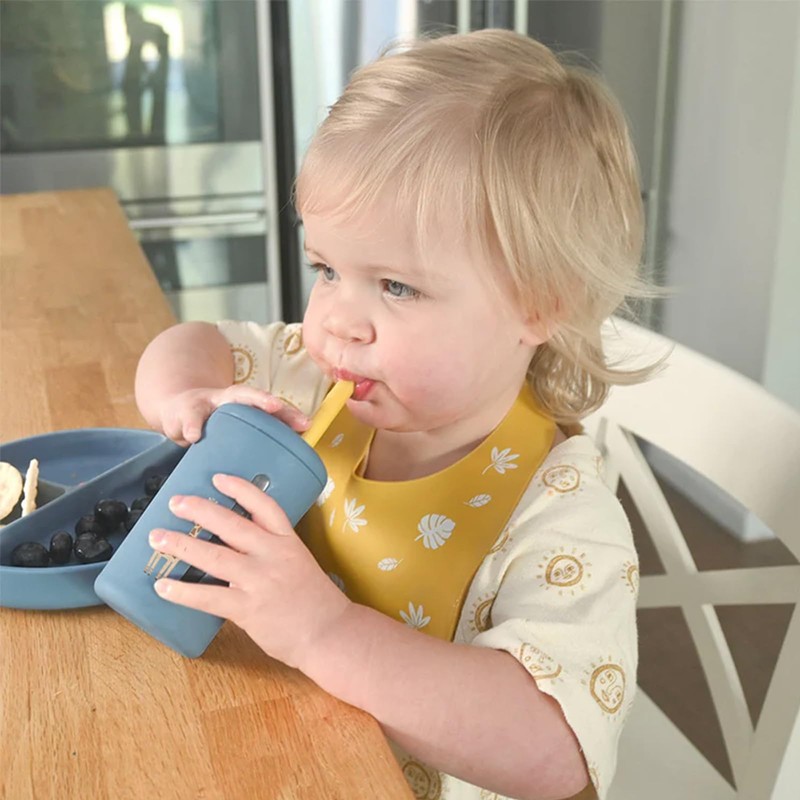 LITTEL RAWR Silicone Baby Sippy Cups for 6 months+, 3