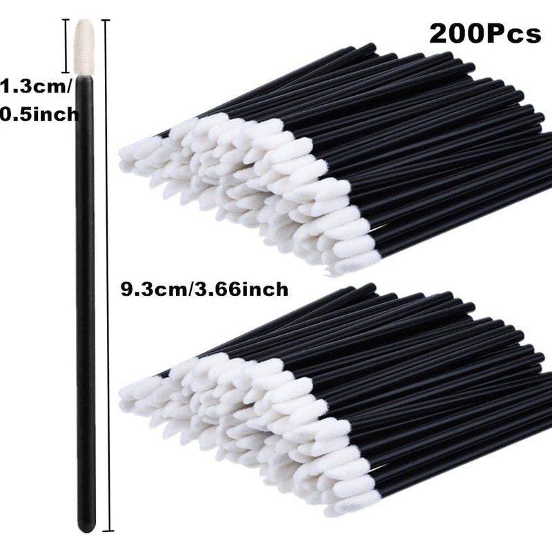 Disposable Lip Brushes - 200Pcs Make Up Brush Lip Gloss