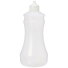 Sunnex Vinegar Bottle 13.2oz / 375ml | Plastic Vinegar Shaker Bottle, Chip Shop Vinegar Bottle Single Pack