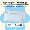 Cloudpillo Pack of 2 Deluxe Pillowcases - 300TC Cotton, Ultra