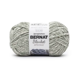 Bernat Blanket Speckle Winter Leaf Yarn - 2 Pack of 10.5oz/300g - Polyester - #6 Super Bulky - 220 Yards - Knitting & Crochet