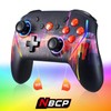 NBCP(ウルフパワー) Switch コントローラー プロコントローラー 連射コントローラー ワンタッチスタート 背面ボタン搭載 無線 TURBO 連射機能