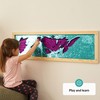 ODOXIA Sequin Sensory Wall Frame | Sensory Wall Sequin Flip