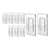 Sanelec Pack 10pz De Placas Sanelec Cordoba 3 Apagadores 4634