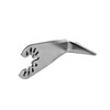 FUBAOLAI 2PCS Cold Knife Blades Windshield L-Shaped Cutting Blade for