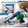 Leikius Electric Caulk Gun with LED Light, 6 Speed Adjustment