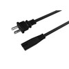 YoK Black 5 Foot Universal Power Cable for Game Consoles