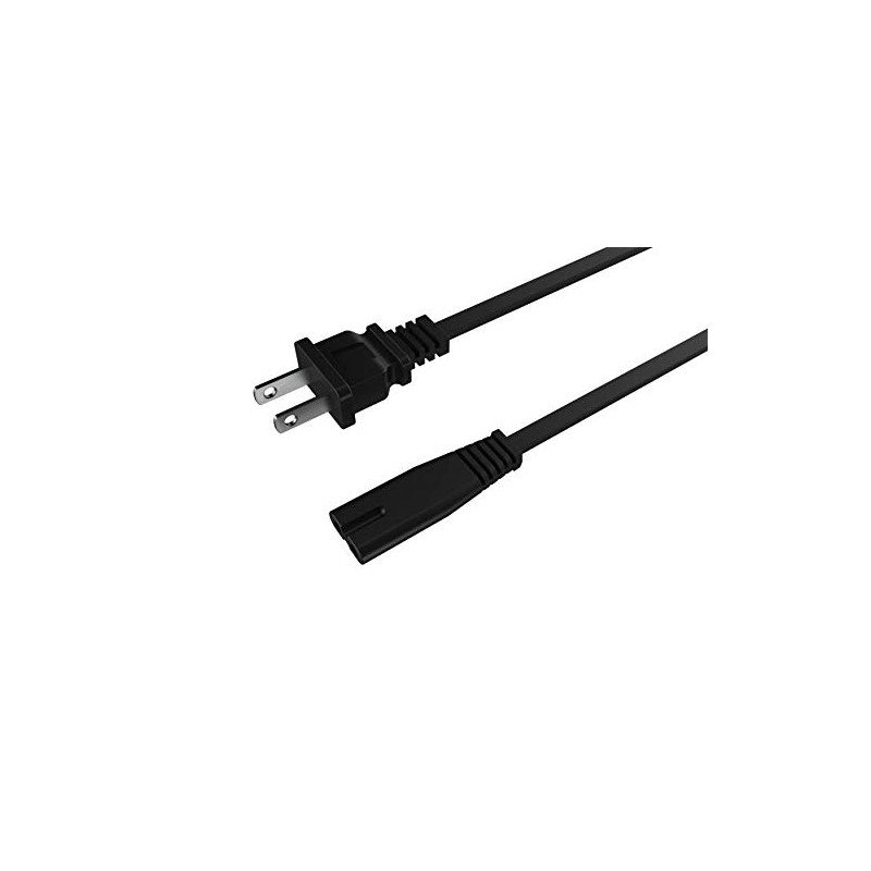 YoK Black 5 Foot Universal Power Cable for Game Consoles