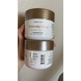 InfiniteAloe 2X Infinite Aloe Vera Body Face Moisturizer Cream Lotion Skin Care 227g*2