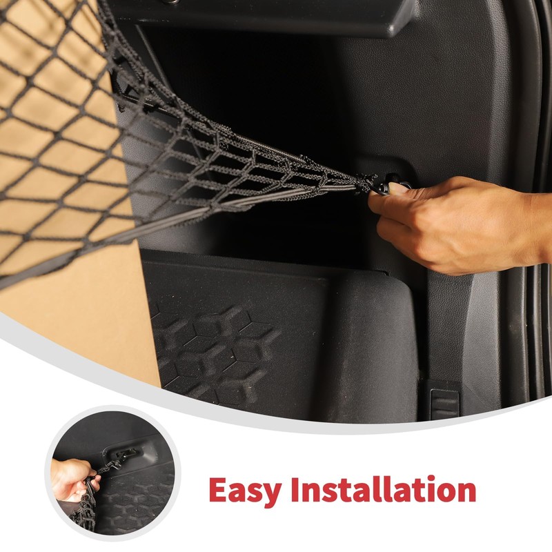 Linskip Cargo Net Compatible with Toyota 4Runner 2025 2026+, Trunk