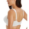 Lemorosy Women's Minimiser Bra, Large Sizes, Comfortable, Full Cup, Unpadded,
