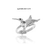 Mayfer | Anillo ajustable para mujer de la colección Colibrí