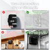 SHIMIDO Upgraded Retractable Automatic Door Closer - Tool-Free Installation, Powerful