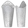 2PCS Iron Art Wall Planter Hanging Flowers Pot for Home