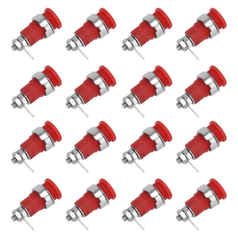 50Pcs Banana Socket 4mm Pure Copper Metal Good Performance High