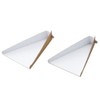 Navis 7-1338-01 Disposable Dustpan 40 Pieces Cardboard Assembly Type