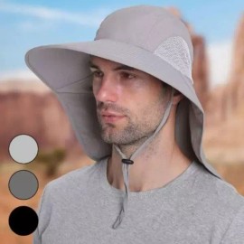 뒷목 가리개 모자 햇빛 차단 벙거지 플랩캡 3컬러 [에쉬 그레이] Back Neck Cover Hat Sunshade Bucket Cap 3 Colors [Ash Gray]