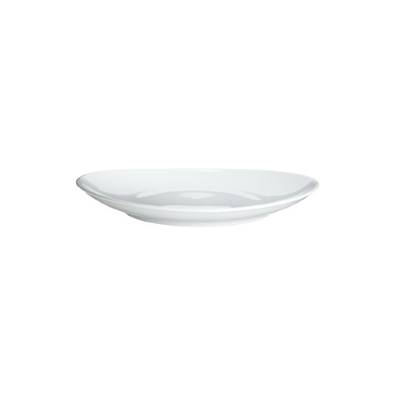 Pillivuyt Eden 11-1/2-Inch by 10-Inch Oval Porcelain Dinner Plate