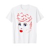 I Love Lucy Lines Face T-Shirt