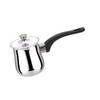 Fenteer Turkish Coffee Pot Butter Warmer Pot Chocolate Melting Pan