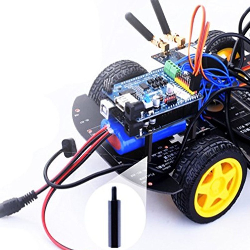 Ren He カセット180個 ブラック M3ねじ ナット六角スペーサー ナイロンねじ キット