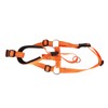 Dog Head Halter Muzzle, Padded Nose Bridge Breathable Orange Headcollar