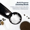 Abeskch Coffee Machines Steam Cleaning Brush,Featuring a Scoop-Shaped end and