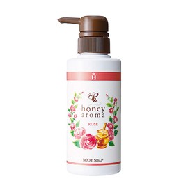 Yamada Apiary Honey Aroma Body Soap (Moist Rose) 10.1 fl oz (300 ml)