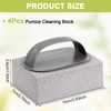Pack of 4 Pumice Stone Cleaning Stone Grill, Pumice Stone