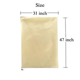 gardtree Winter Plant Covers Freeze Protection 47" x 70" 2 Packs, Thicker 2.4oz/yd² Garden Tree Frost Protection Covers, Outdoor Frost Cloths with Zipper for Shrubs, Fruit Tree, Potted Plants