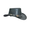 Black Jungle Reedley Leather Hat, Classic Western Hat, Cowboy Hat,