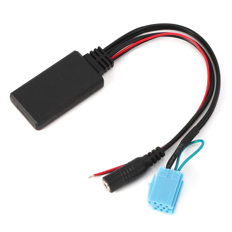 8Pin Bluetooth AUX IN Cable Adapter with Microphone Handsfree Calling