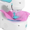 Kids Sewing Machine Toy Kit Portable W/Model Tape Scissor Threader