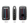 KUNIO Keyless Key Case Fits Mazda 2019-2023 3-Button Metal Housing,