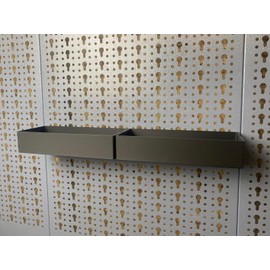 Small Parts Storage Box for Küpper Perforated Wall - Box 150 mm, 250 mm and 400 mm System Holder Locwhand Accessories (400 mm (2 x 200))
