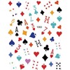 3D Decals Interesting Adhesive Poker Nail Art Sticker Manicure Playing