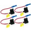 4 X CIRCUIT FUSE TAP PIGGY BACK STANDARD BLADE ATO