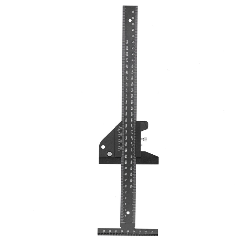 Woodworking Line Ruler Depth Vernier Measuring Caliper Combination Scribe Measure