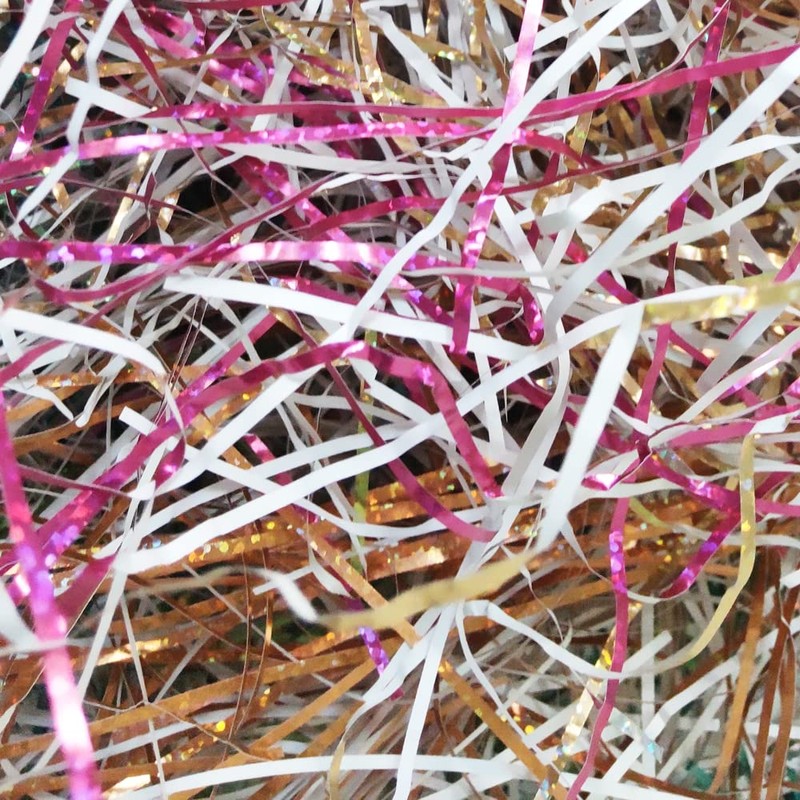 Paper Sealing Wrapping Material Cushioning Material, Glitter, Pack of 100