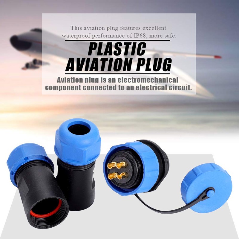 Tyenaza Waterproof Aviation Connector SP21 IP68 2/3 /4/5 /7/9 /12pin