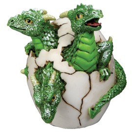YTC 3 Headed Dragon Hatchling Collectible Figurine Statue Sculpture Figure