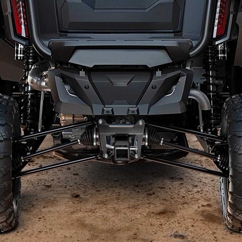 DNA MOTORING 2" Tow Hitch Receiver Compatible with Honda Talon