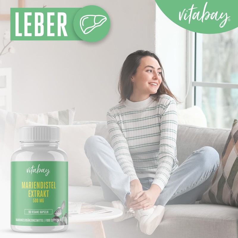 Vitabay Milk Thistle Artichoke Dandelion Complex High Dose - 90