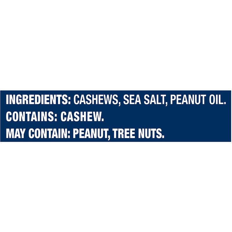 Planters Salted Cashews (12 ct Pack, 3 oz Packs)