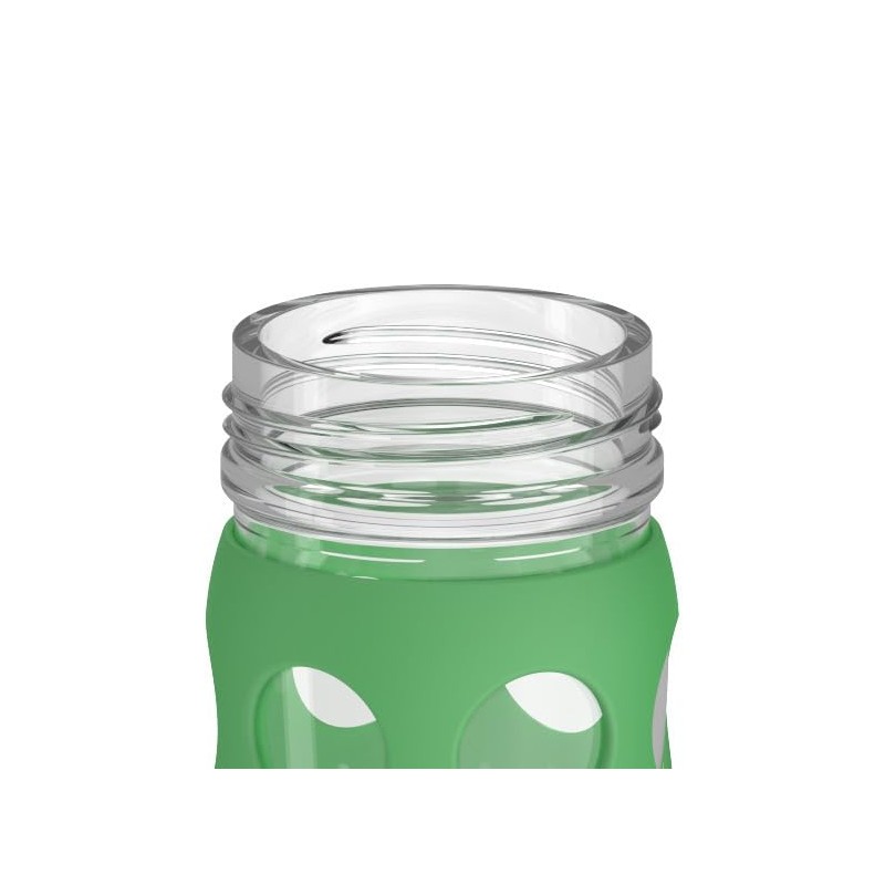 LIFEFACTORY 16oz Hydration Bottle with Classic Cap - Grass Green