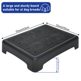 Dog Training Place Board with Non-Skid Surface, Dog Platform for Training, Portable Dog Agility Platform，Dog Training Stand, Dog Training Equipment Suitable for Small, Medium Dogs (Not for large Dog)