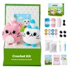Woohobby Crochet Kit for Beginners and Adults Step-by-Step Video Tutorials