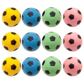 PETFAVORITES Foam Soccer Balls Cat Toys - Pack of 12